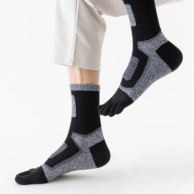 3 Pairs Men Sports Five Finger - огляд і ціна Toe Sock Split