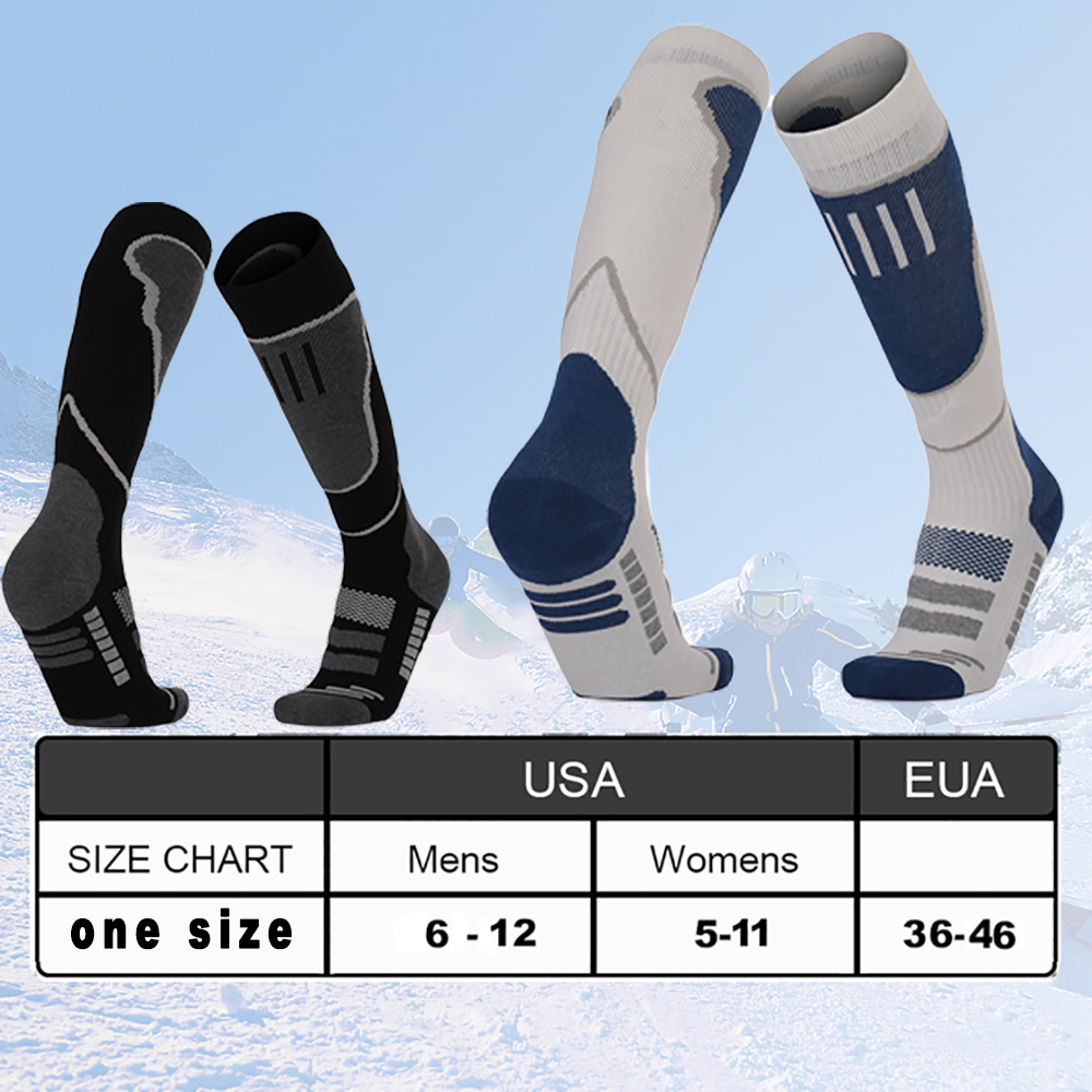 2 Pairs Ski Socks, Cold Weathe - огляд і ціна Thermal Sock Winter