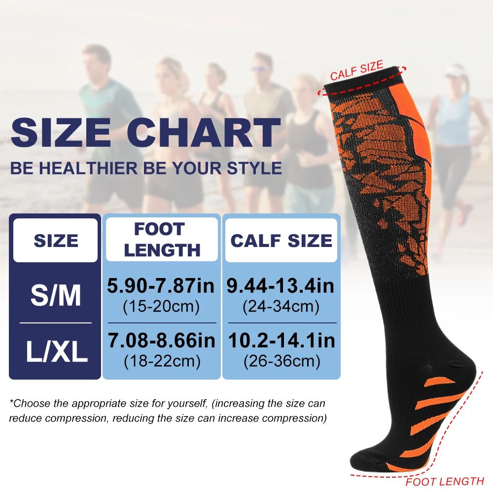 WRELS 1/2/3 Pairs Compression  - огляд і ціна Athletic Sock Cushion