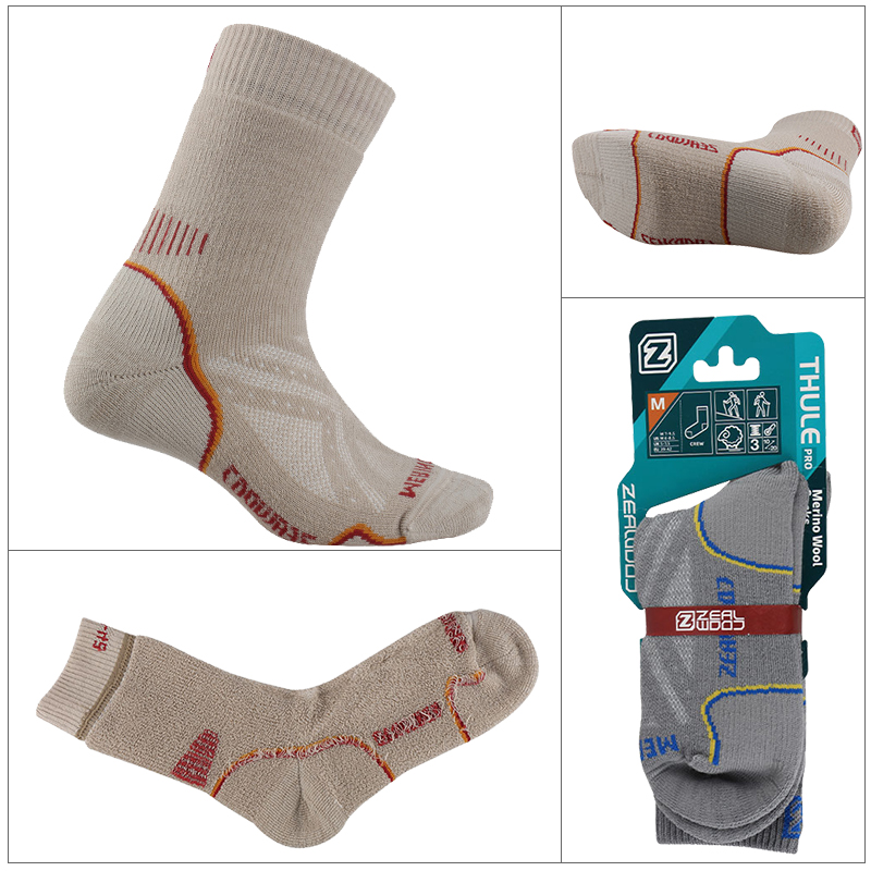 ZEALWOOD Hiking Trekking Men's - огляд і ціна Wool Hiking Sock