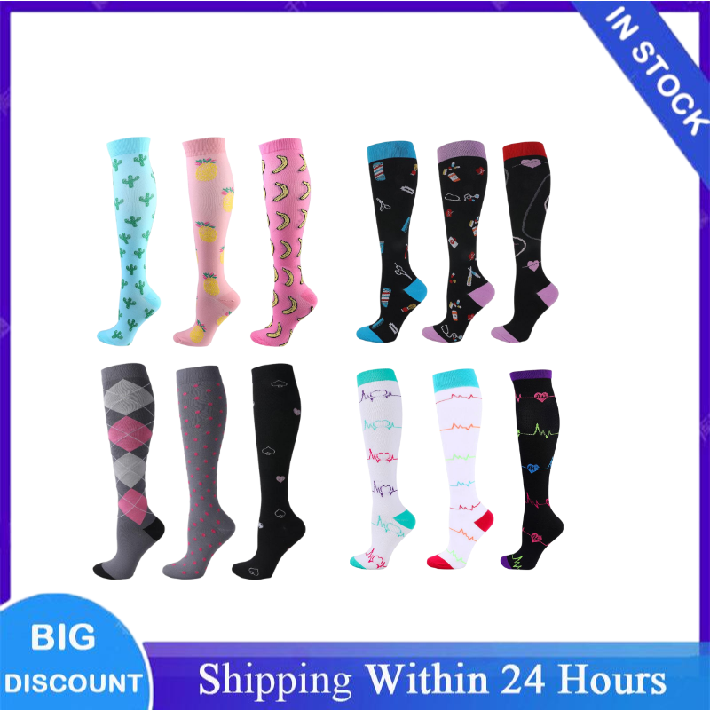 3 Pairs/Packs Multiple Styles  - огляд і ціна Cotton Crew Sock Pack