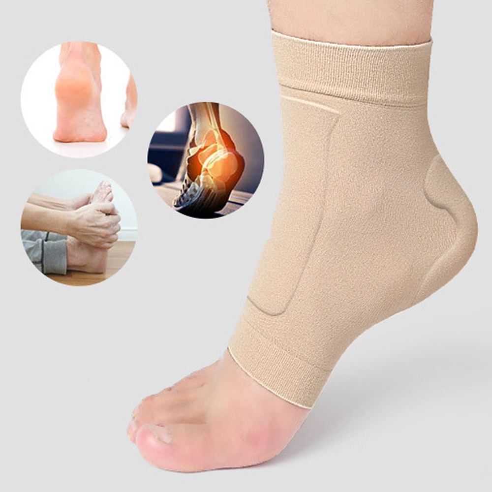 1Pair Boot Bumper Gel Pad Slee - огляд і ціна Ankle Brace Sock