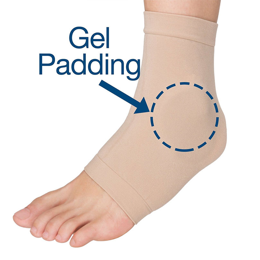 1Pair Boot Bumper Gel Pad Slee - огляд і ціна Ankle Brace Sock