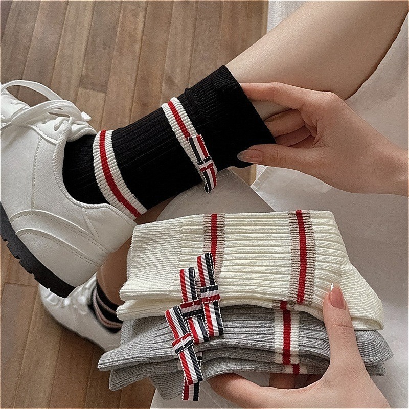 Women 3-Pack Combed Cotton Str - огляд і ціна Cotton Crew Sock Pack