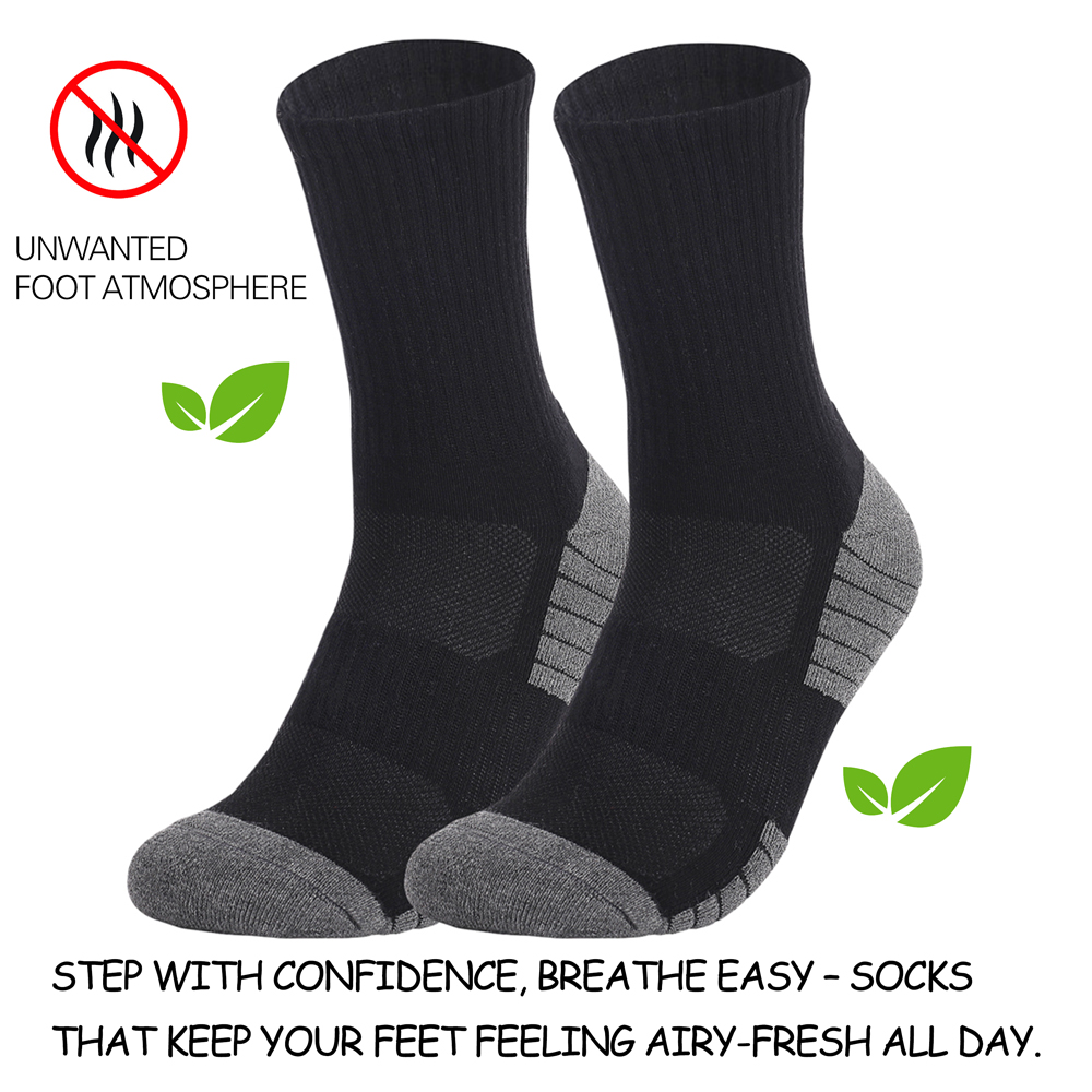 1/3/6 Pairs Thick Men Women Hi - огляд і ціна Athletic Sock Cushion