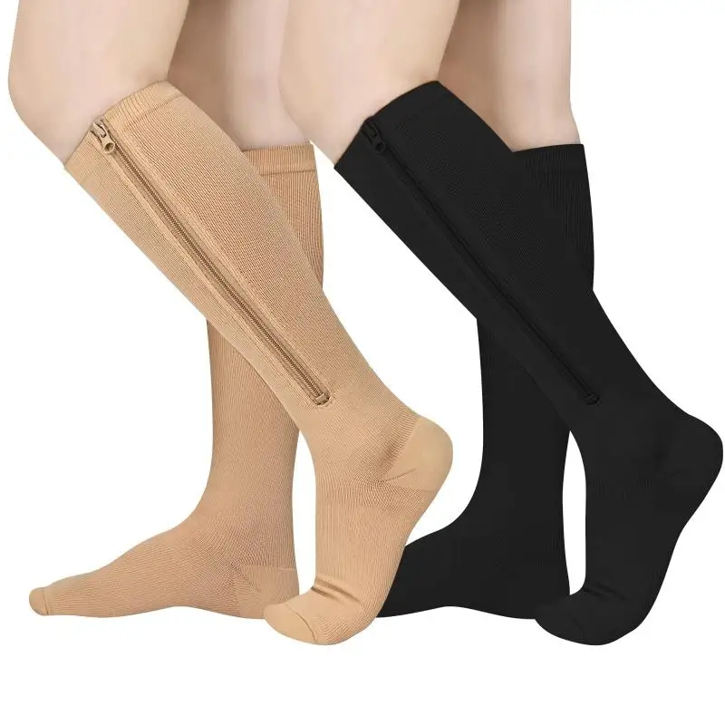 1 Pair Medical Zipper Compress - огляд і ціна Compression Sock Medical