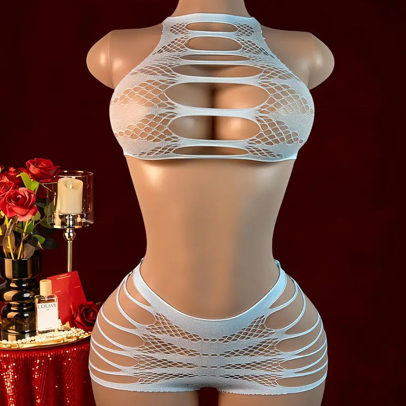 Sexy Lingerie +Panties Hollow  - огляд і ціна Fishnet Stocking Women