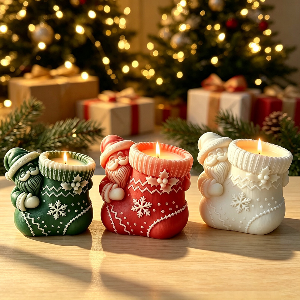 Christmas socks Elderly Silico - огляд і ціна Sock Organizer Tray
