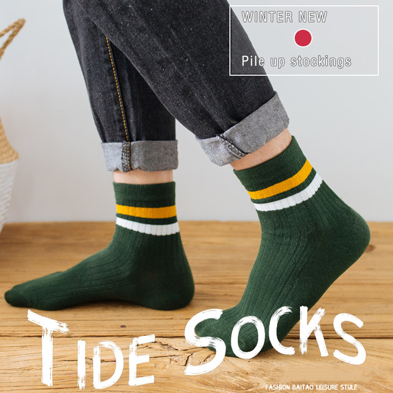 3 Pairs/Pack Cotton Mens Socks - огляд і ціна Cotton Crew Sock Pack