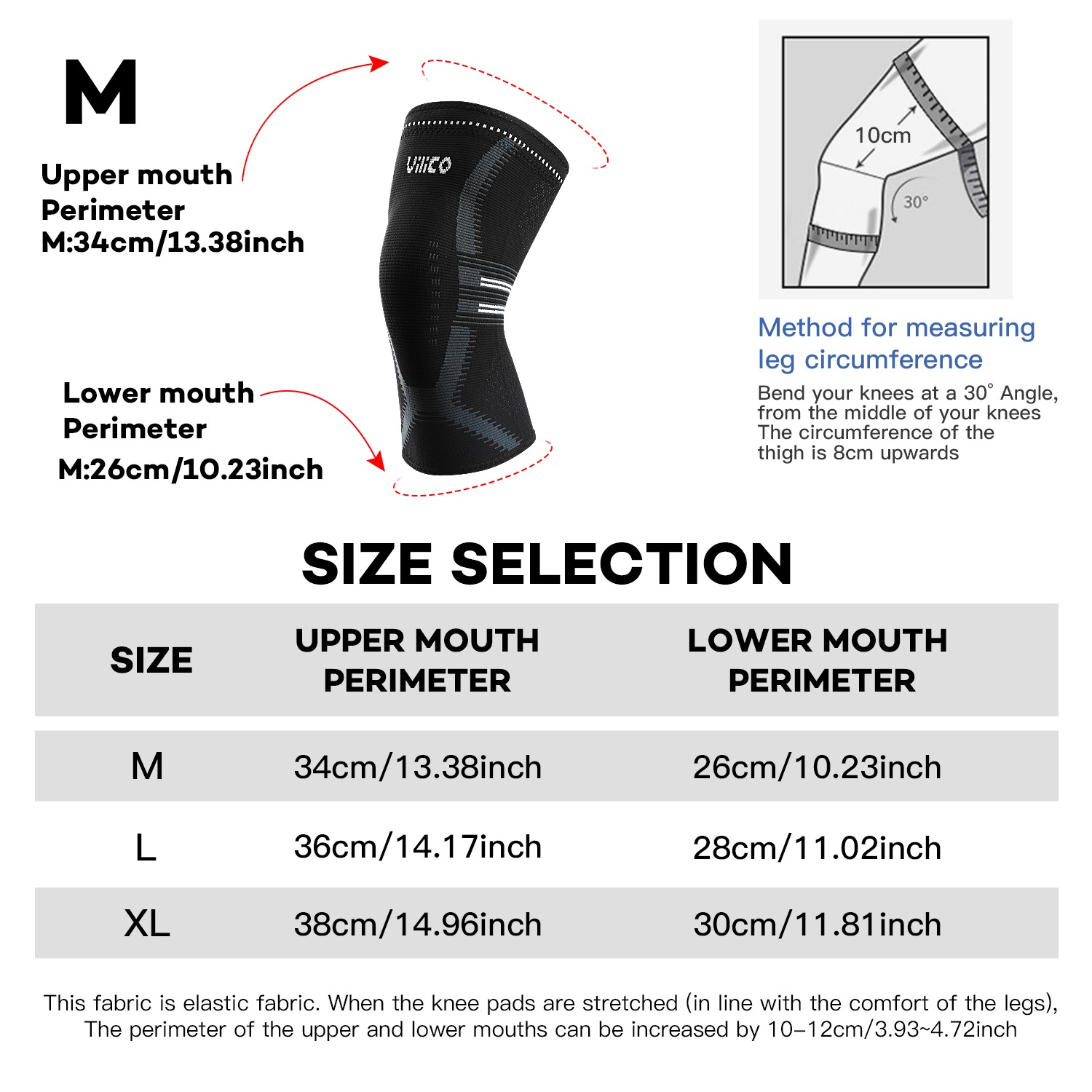 1PCS Knee Brace for Women & Me - огляд і ціна Compression Sleeve Calf